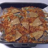 イワシのパン粉焼きその1