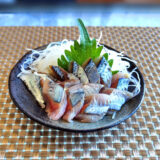 サンマを刺身で食べてみる